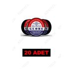 Globe Orjinal Globe 0.13MM X 19MMX 10MM Izole Bant Elektrik Bandı Siyah 20'li Paket