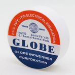 Globe Pvc Elektrik İzolasyon Bant "0.13x19x10yards" Beyaz