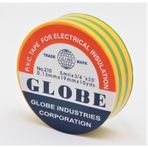 Globe Pvc Elektrik İzolasyon Bant "0.13x19x10yrds" Sarı-yeşil