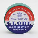 Globe Pvc Elektrik İzolasyon Bant "0.18x50x25yrds" Yeşil