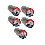 Globe Siyah Elektrik Bandı 100’lü Set | İzole Bant | Toplu Paket