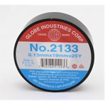 Globe Vinil İzole Bant Halogen Free Halojensiz "0.13x19x25yards" Siyah
