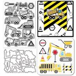 GLOBLELAND Mühendislik aracı şeffaf damga, kesme matları, PET boyama sayfaları, kart üretimi için, uyarı levhaları, silikon damga, metal el arabası, delme kalıpları, PET renk şablonları, kendin yap