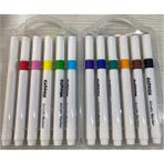 Globox 12'li Akrilik Marker Kalem Seti Renkli ve Kaliteli Sanatsal Malzemeler