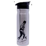 Globox ATATÜRK BASKILI ÇELİK MATARA 500 ML GRİ