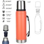 Globox Çelik Termos 1000 ml - Turuncu