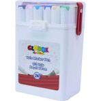 Globox Çift Uçlu Keçeli Kalem Boya Kalemi 24 Renk - Karışık Çok Renkli - 0,4