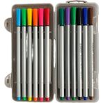 Globox Fineliner Keçeli Kalem 12'li - Çok Renkli