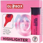 Globox Fosforlu Kalem 10'lu Kutu - Pembe