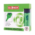 Globox Highlighter Fosforlu Kalem 10'lu - Yeşil