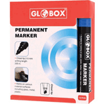 Globox Kesik Uç Mavi Koli Kalemi