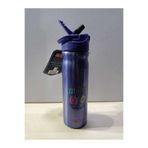 Globox Mor Desenli Çelik Matara, 500 ml