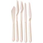 Globox Neon Plastik Spatula Seti 5'li KD-107