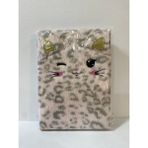 Globox Peluş A5 Çizgili Defter