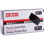 globox perfaratör (delgeç) 10 sayfa kapasiteli siyah 6274 - Yok
