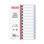 Globox Pp Seperatör (Ayraç) 1-12 Rakam