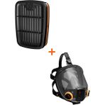 Globus Alpha Solway Tam Yüz Maske M + Alpha Solway Sentinel A1 (Çift Filtre Seti)