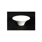 Globy 28x12 cm Beyaz Konik Kase