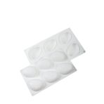 Globy 6'lı Oval Profesyonel Mousse Kek Kalıbı