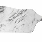 Globy Açık Büfe 39x16.5x1.8 cm Melamin Mermer Desen Servis Sunum Tabağı