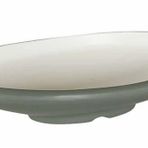 Globy Açık Büfe Gri 30x22x6 cm Oval Sunum Tabağı