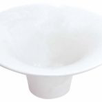 Globy Açık Büfe Kase Beyaz 23x18x10 cm