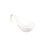 Globy Açık Büfe Kulplu Sunum Kase Beyaz 34×12×6,5 Cm