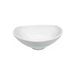 Globy Açık Büfe Melamin Oval Kase Beyaz 32.7X20.5X13 CM