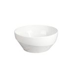 Globy Açık Büfe Yuvarlak Beyaz Mermer Desenli Kase – 52,5×26×5 cm