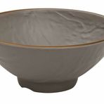 Globy Açık Büfe Yuvarlak Sunum Kase Gold 26x26x10,3 cm
