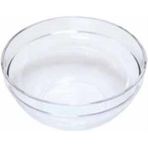 Globy Kuşaklı Kase 17 cm – Şeffaf