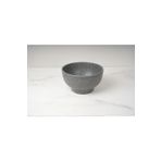 Globy Melamin Açık Büfe Granit Görünümlü Kase Açık Gri 17.5x17.5x10 cm