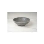 Globy Melamin Açık Büfe Granit Görünümlü Kase Gri 25.5x25.5x8.5 cm