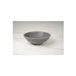 Globy Melamin Açık Büfe Kase Koyu Gri 23X23X8 cm
