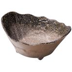 Globy Melamin Granit Üçgen Görünümlü Kase 20,7x17,5x9,2 cm