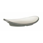 Globy Oval Gri 30,4x23x6 cm Sunum Tabağı