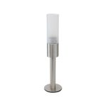 Globy Tealight 33.5 cm Metal Altlıklı Ayaklı Uzun Kandil Mumluk