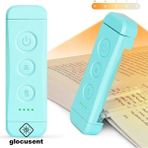 Glocusent USB Şarj Edilebilir LED Kitap Ayracı Arası Okuma Işığı Ayracı Portatif Şarj Edilebilir Mavi