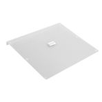 Glomora Akrilik Kesme Tahtası, Şeffaf Kaymaz Pişirme Kesme Tahtası, Minimalist Tezgah Dekoru, Mutfak Masasını Koruyun, Sebze, Meyve, Et Kesmek için (Plate with multiple holes)