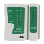 Glomora Kablo Test Cihazı, YG468 Çok Fonksiyonlu RJ45 ve RJ11 Kablo Test Cihazı Mühendisler, Profesyonel Bakımcılar ve Test Uzmanları için Hızlı Doğru Test Ağ Telefon Kablosu Test