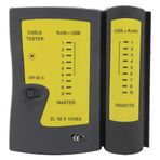 Glomora Kablo Test Cihazı, YG468U Profesyonel RJ45 ve USB Kablo Test Cihazı Mühendisler, Profesyonel Bakımcılar ve Test Uzmanları için Hızlı Doğru Test Ağ Telefonu Kablosu Test