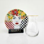Glore 12x150 ml Bellissimo Altın Yaldızlı Çay Bardağı Seti