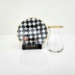 Glore 12x150 ml Emma Altın Yaldızlı Çay Bardağı Seti