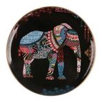 Glore 26 cm Elephant Siyah Tekli Servis Tabak