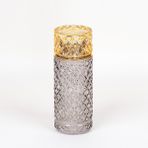 Glore 730 ml Kafes Füme Sarı Başucu Sürahisi ve Bardak Takımı