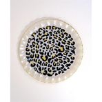 Glore Leopar 6'lı Wavy Servİs Tabağı