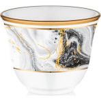 Glore Marble Parlak Altın Gawa 6 Kişilik Lokumluk