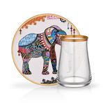 Glore Tarabya Elephant 6'lı Çay Seti