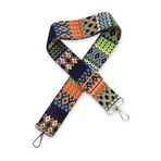 Gloria Polyester Kolon Ayarlanabilir Çanta Sapı - Telefon Askısı (120 CM) / Göz Motif Desen