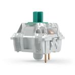Glorious Gaming 120x Gateron mekanik klavye anahtarları (yeşil) - SMD LED uyumlu, hassas yazma için tıklama ve dokunmatik, 80 g tetikleme ağırlığı, 3 pinli bağlantı - Gateron Green